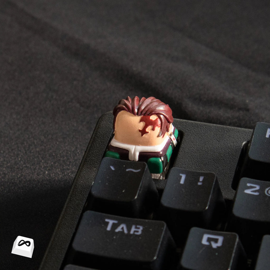 Checkered Haori Samurai Keycap