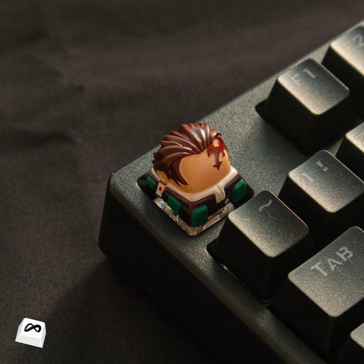 Checkered Haori Samurai Keycap