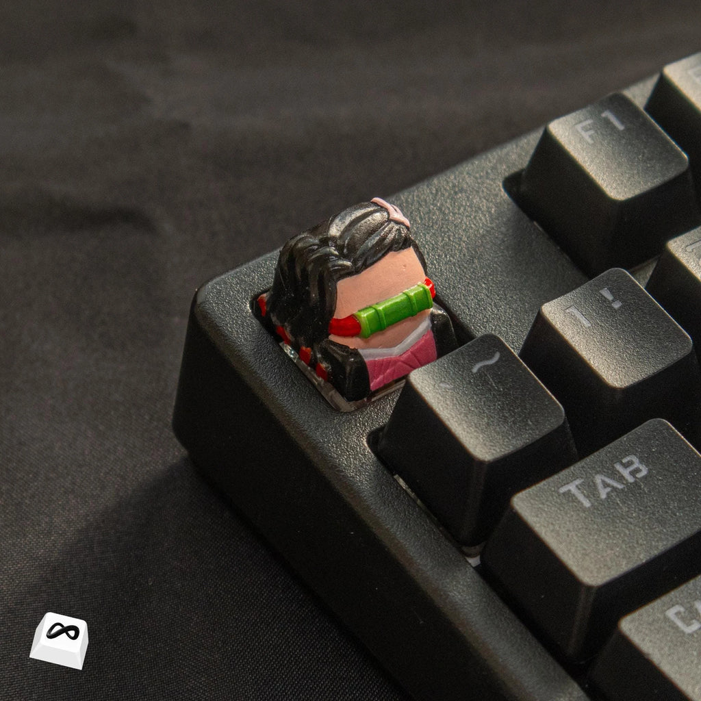 Bamboo Mouth Girl Keycap