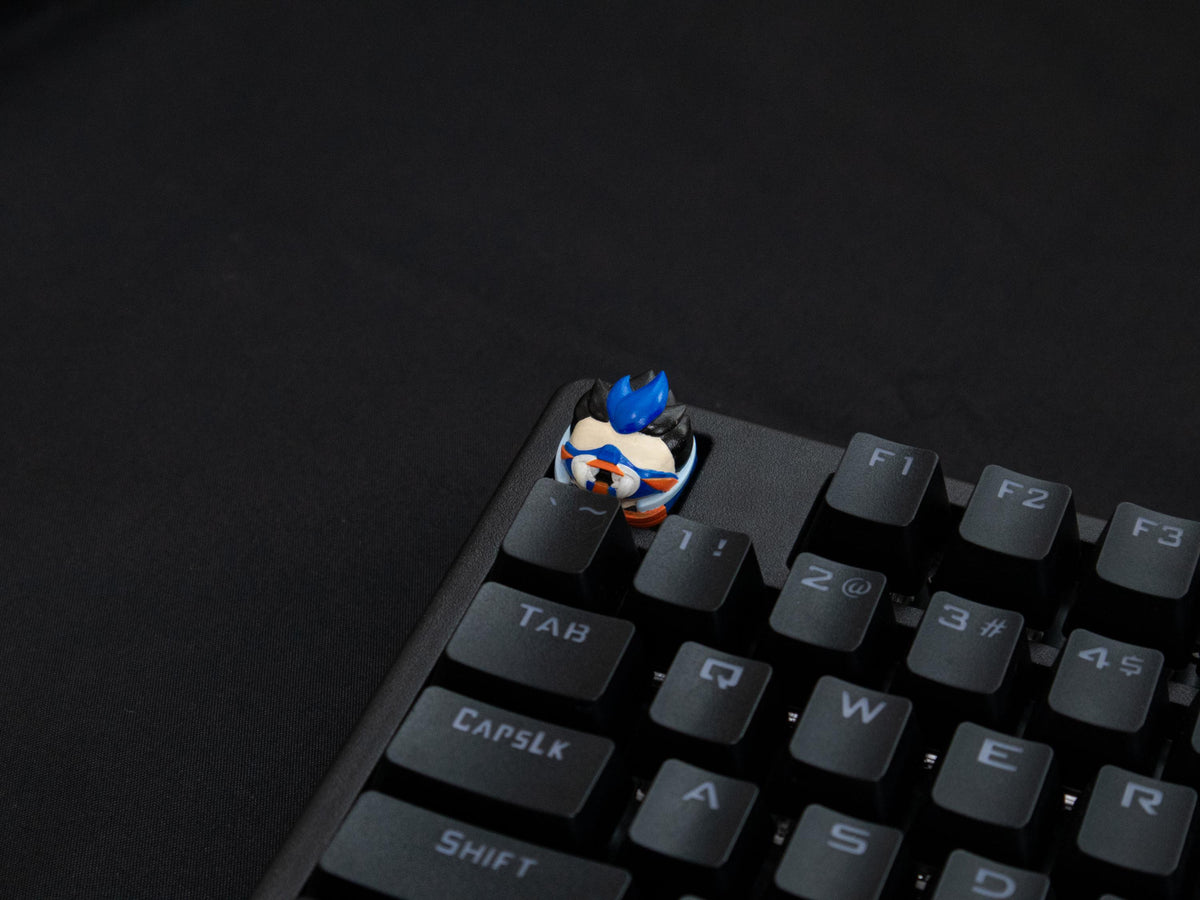 Blue Phantom Agent Keycap