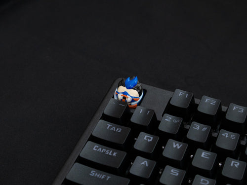 Blue Phantom Agent Keycap