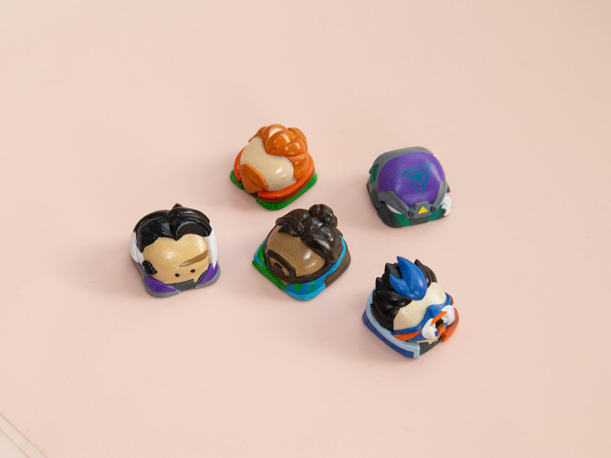 Blue Phantom Agent Keycap