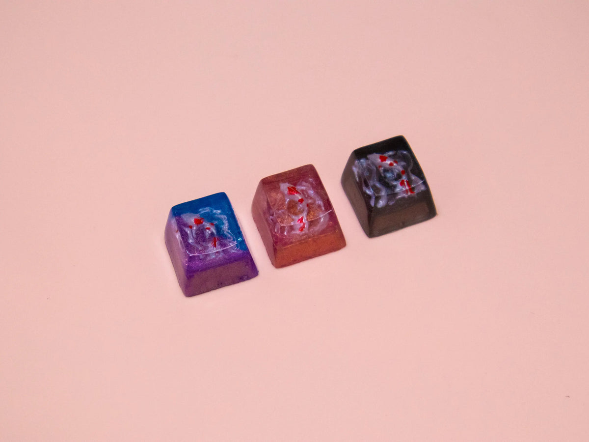 Galaxy Koi Keycap