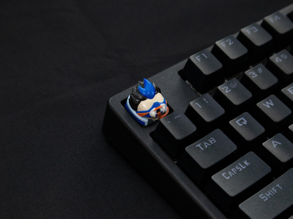 Blue Phantom Agent Keycap