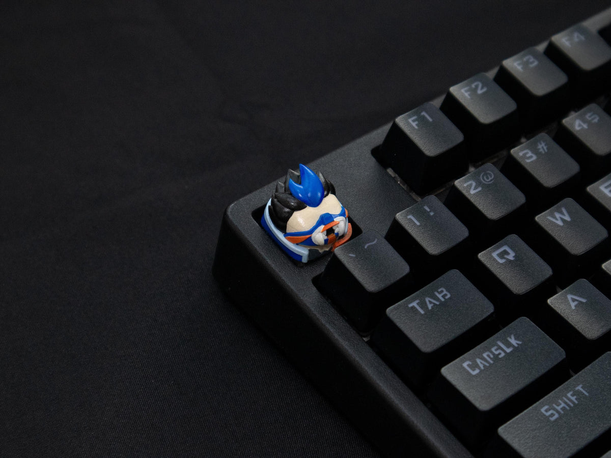 Blue Phantom Agent Keycap
