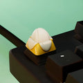 Cute Half-Peeled Banana