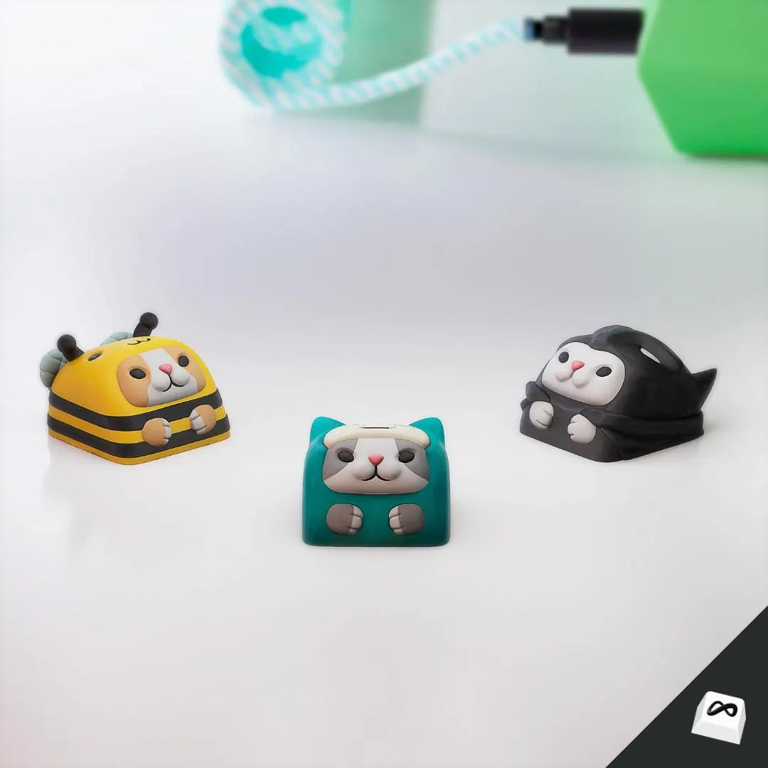 Cosplay Kitties Keycap