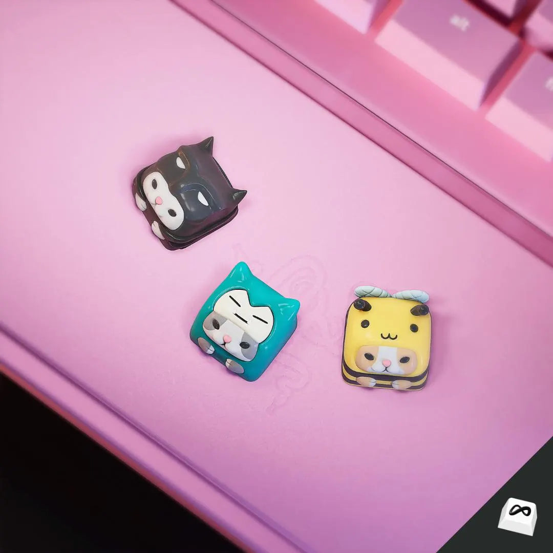 Cosplay Kitties Keycap