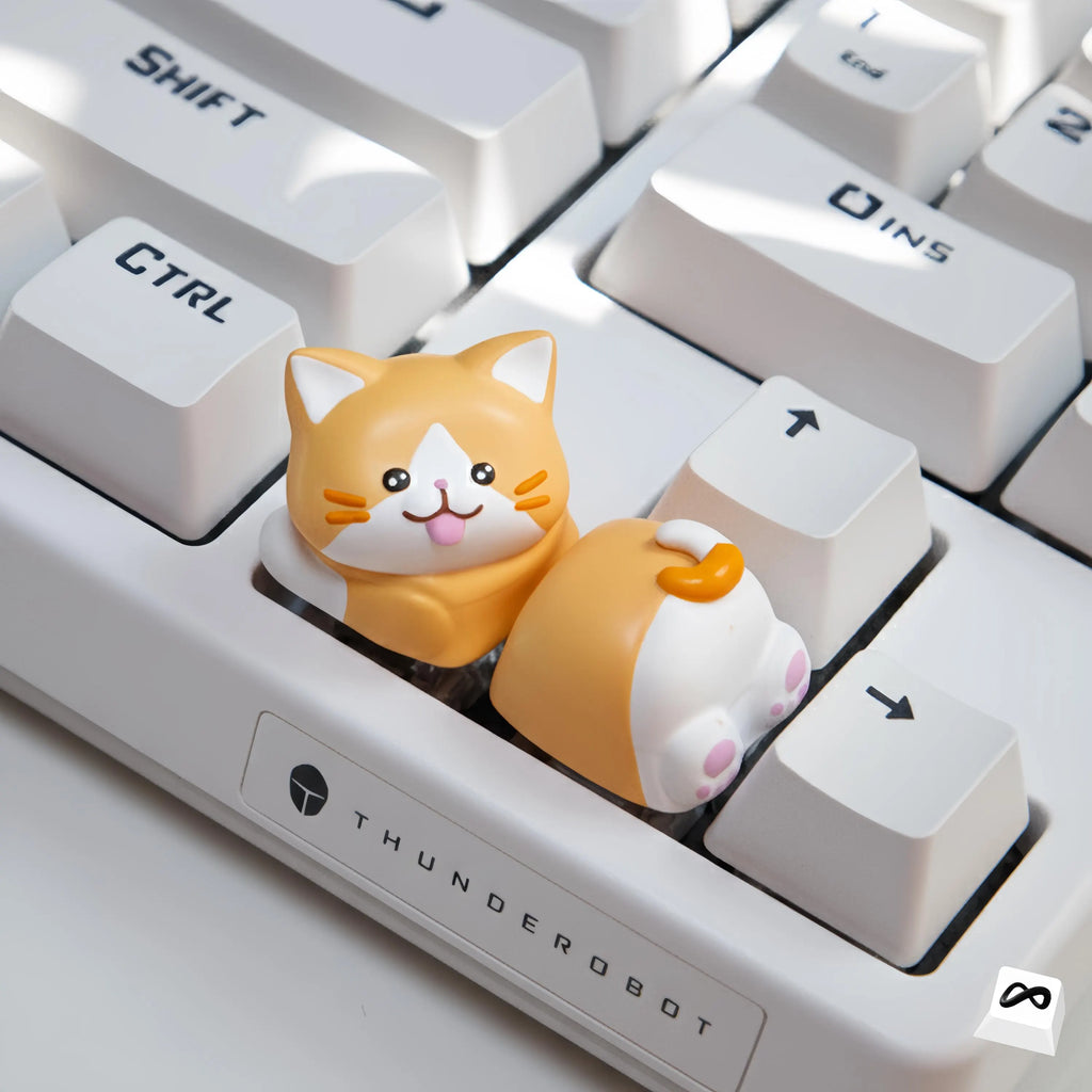 Cute Cat Artisan Keycap