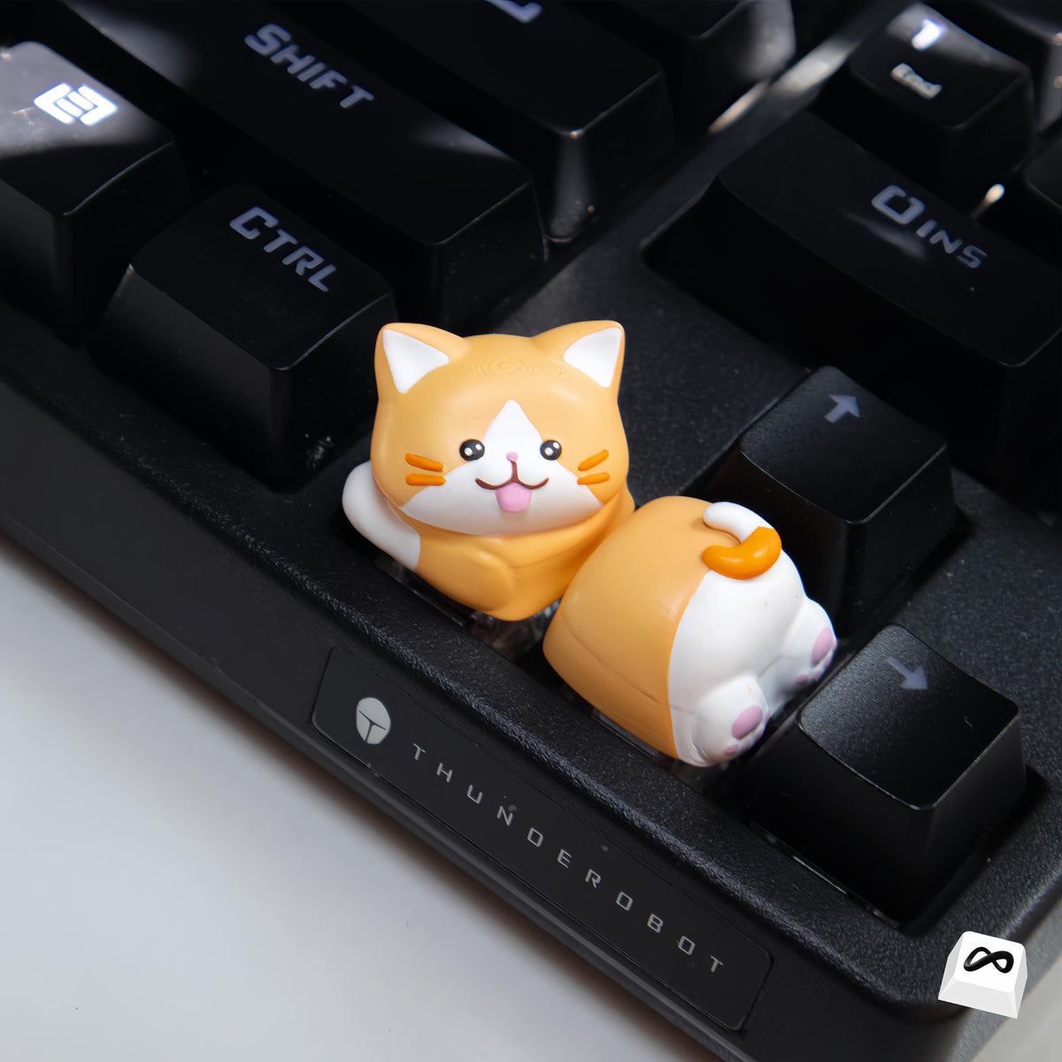 Corgi & Cat Artisan Keycap Set