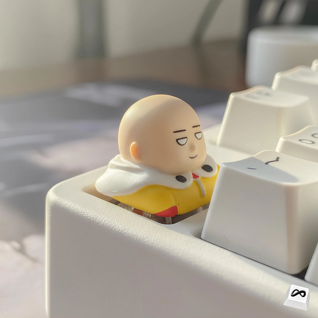 Bald Hero Parody Keycap