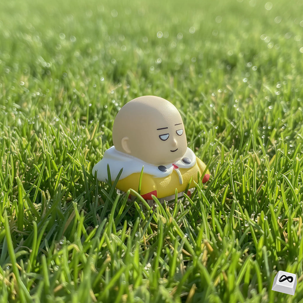 Bald Hero Parody Keycap