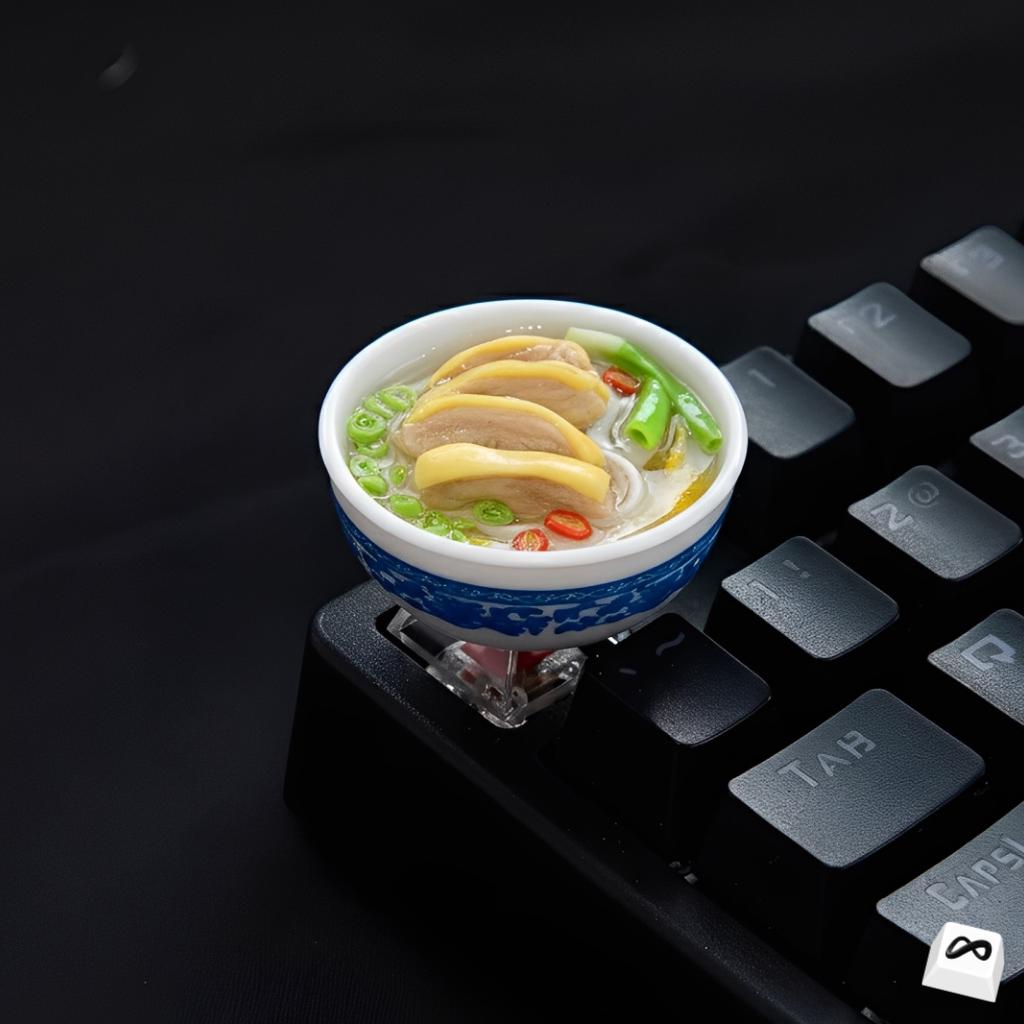 Vietnamese Chicken Pho Keycap