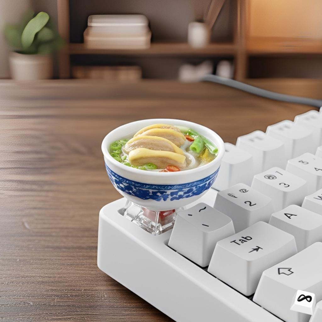 Vietnamese Chicken Pho Keycap