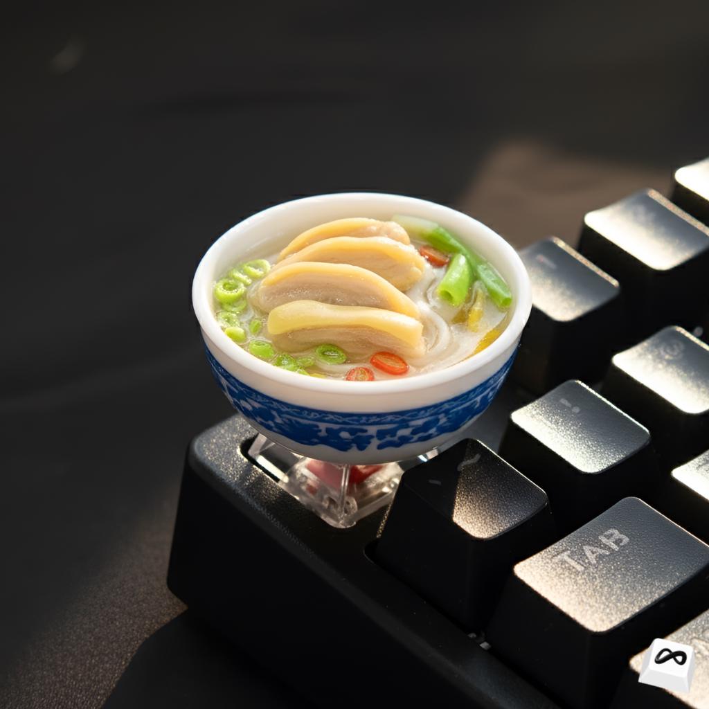 Vietnamese Chicken Pho Keycap