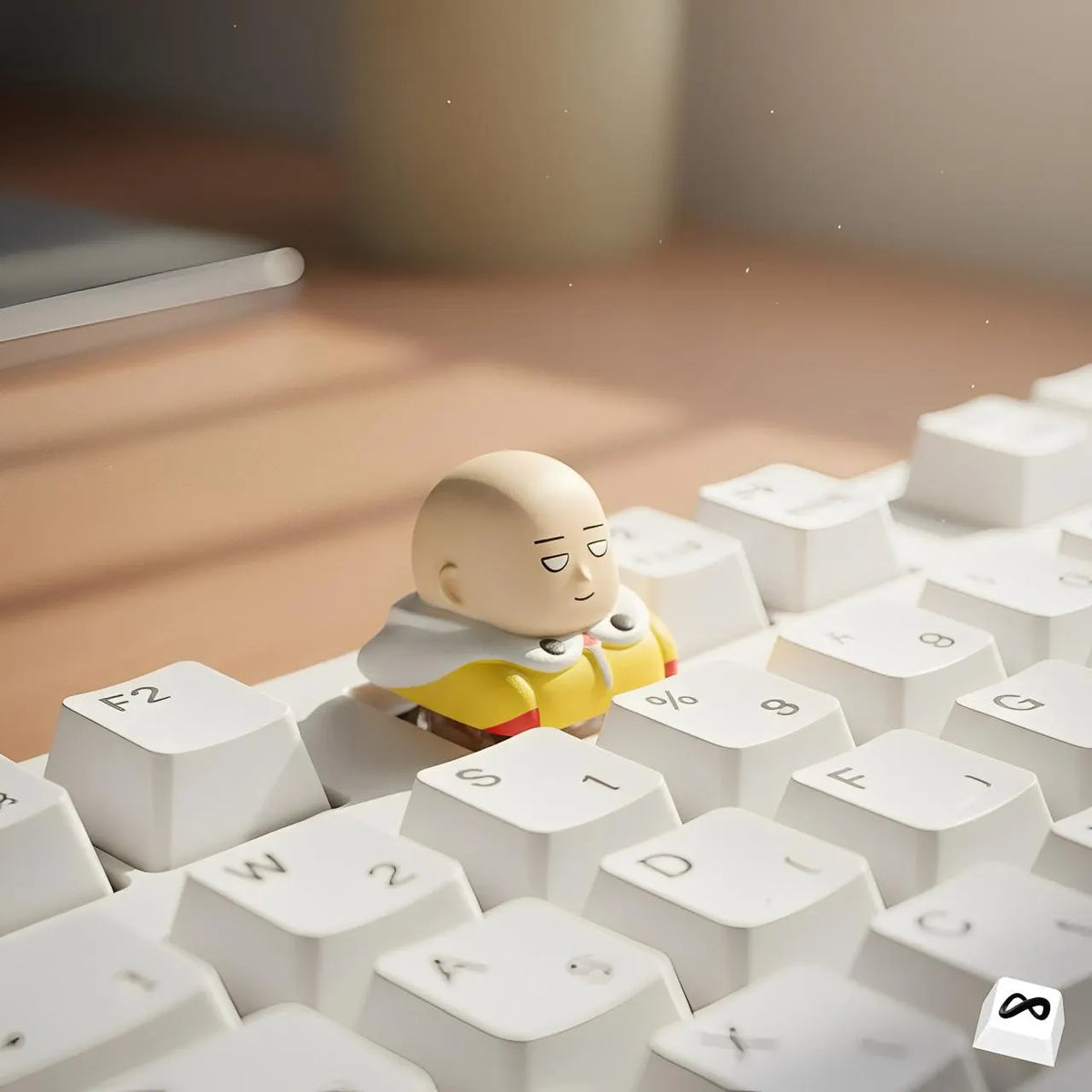Bald Hero Parody Keycap