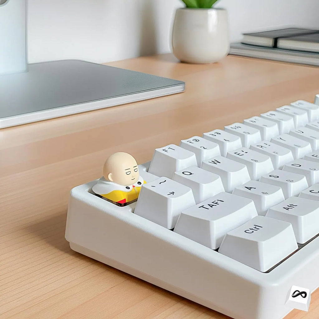 Bald Hero Parody Keycap