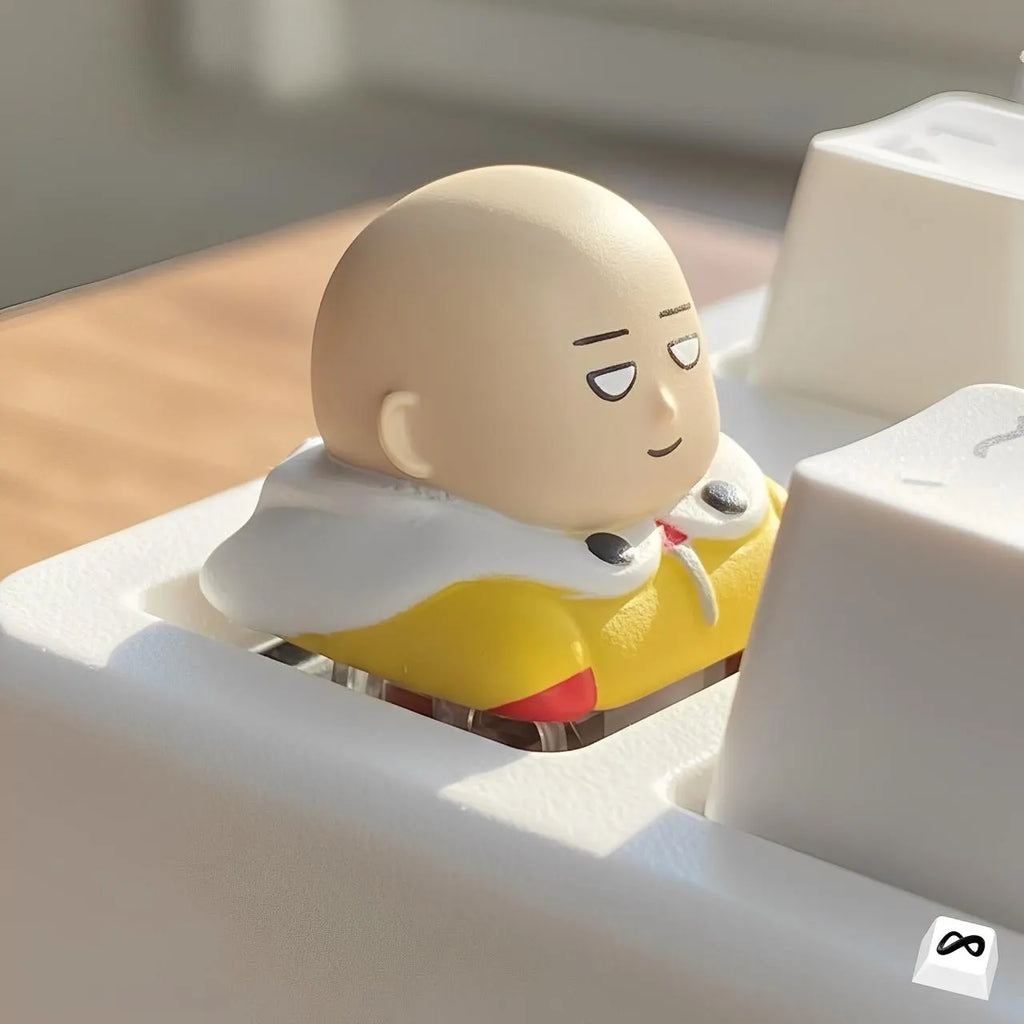 Bald Hero Parody Keycap