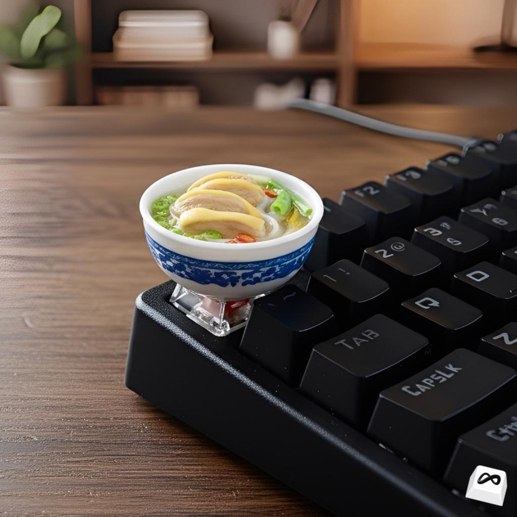 Vietnamese Chicken Pho Keycap