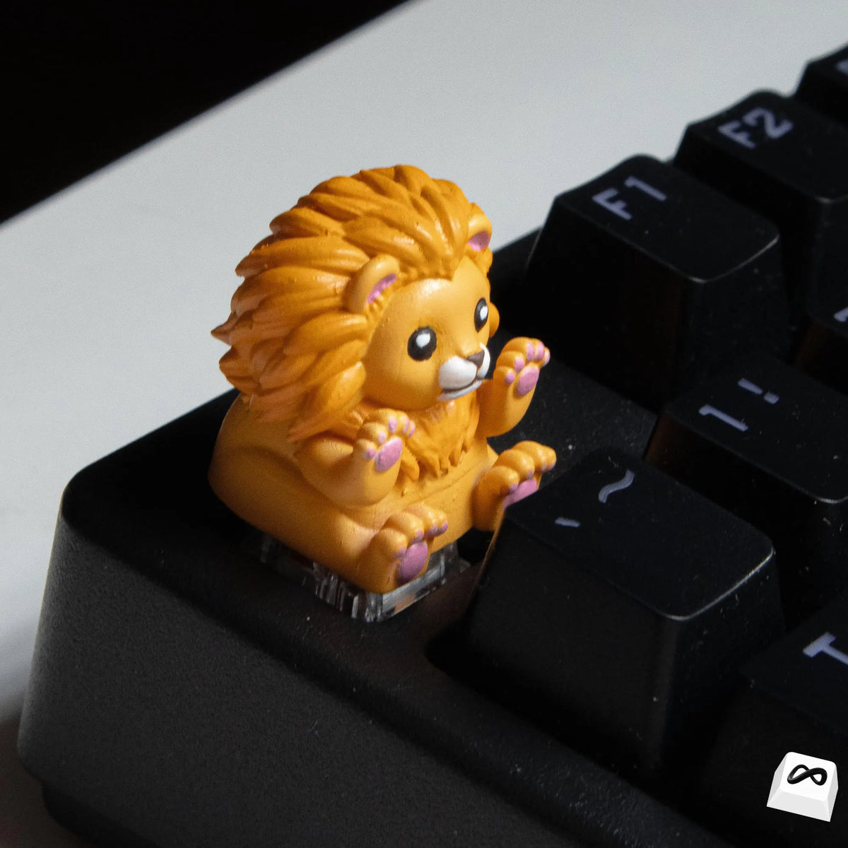 Cute Lion Artisan Keycap