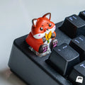 Cute Red Fox Artisan Keycap