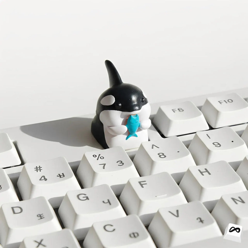 Orca Whale Artisan Keycap