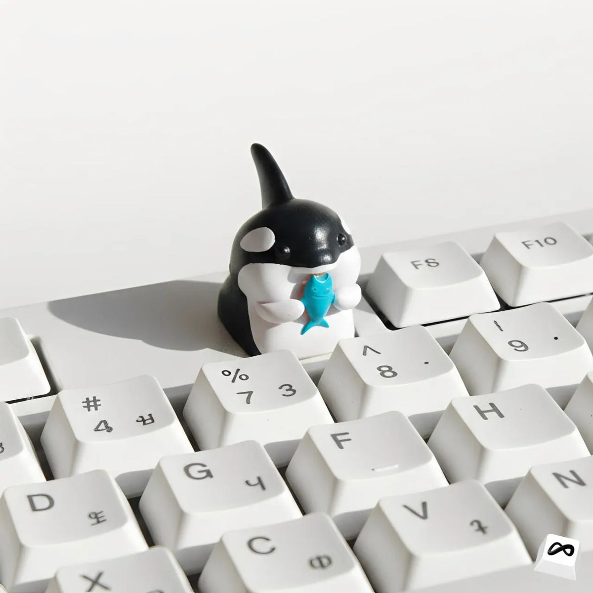 Orca Whale Artisan Keycap