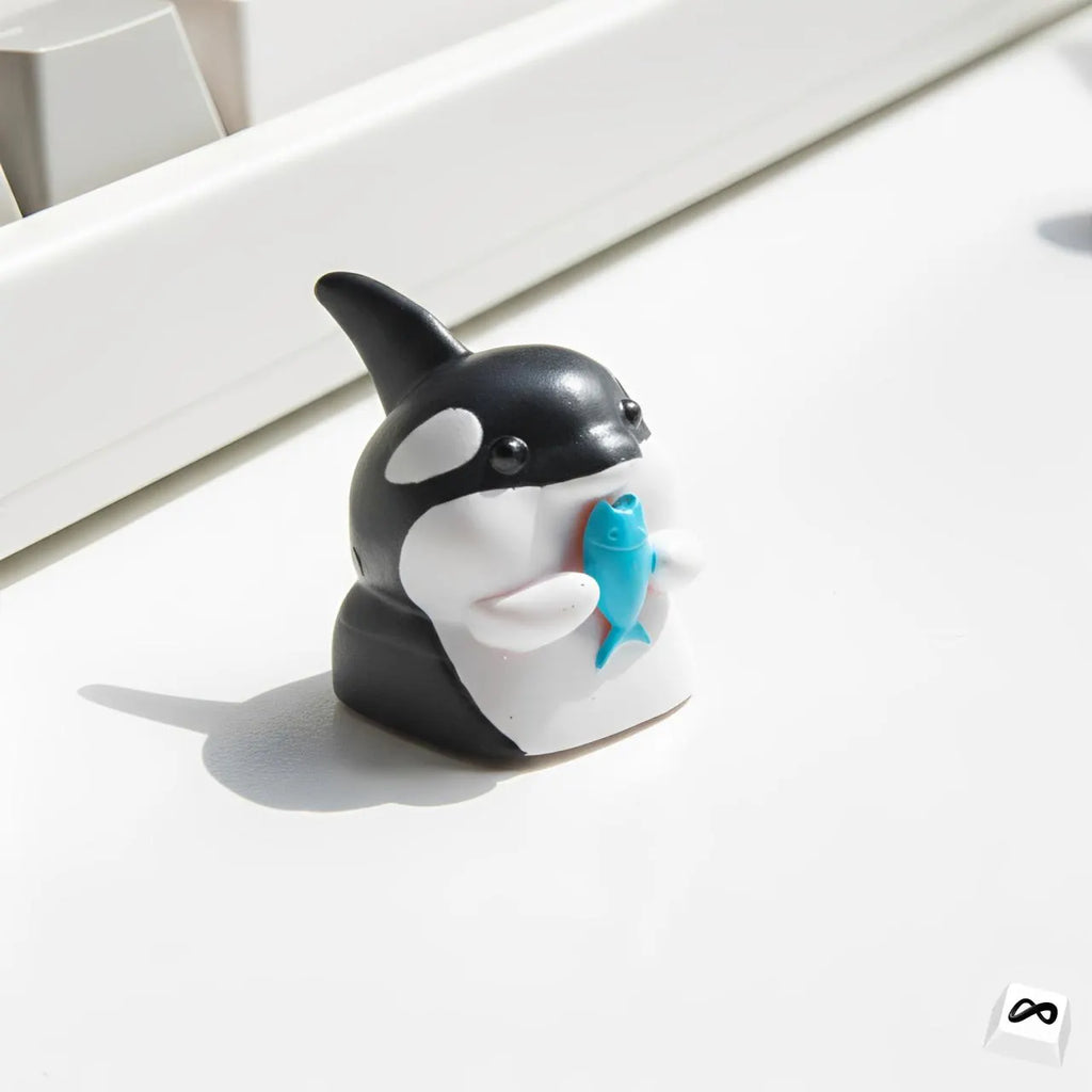 Orca Whale Artisan Keycap