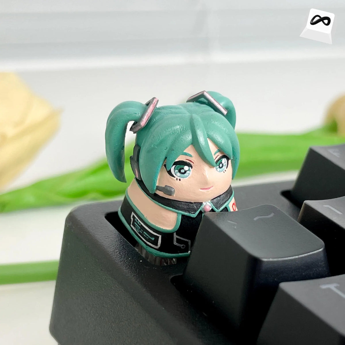 Anime Girl Keycap Artisan