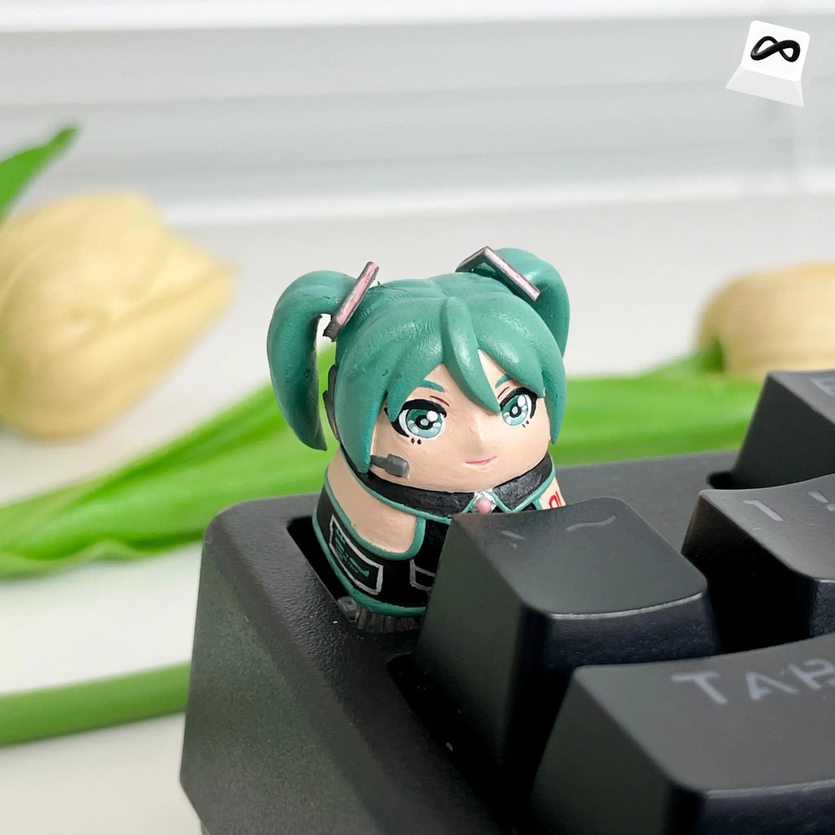 Anime Girl Keycap Artisan
