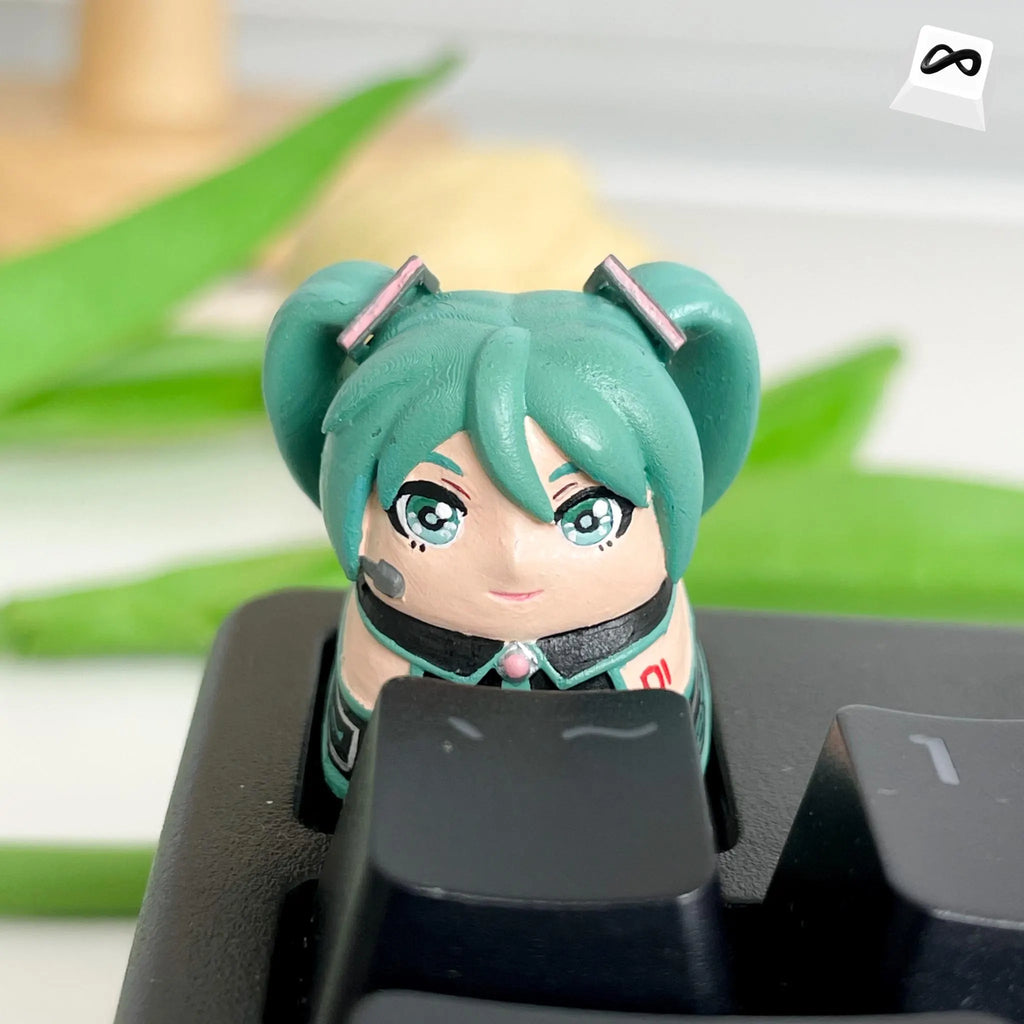 Anime Girl Keycap Artisan