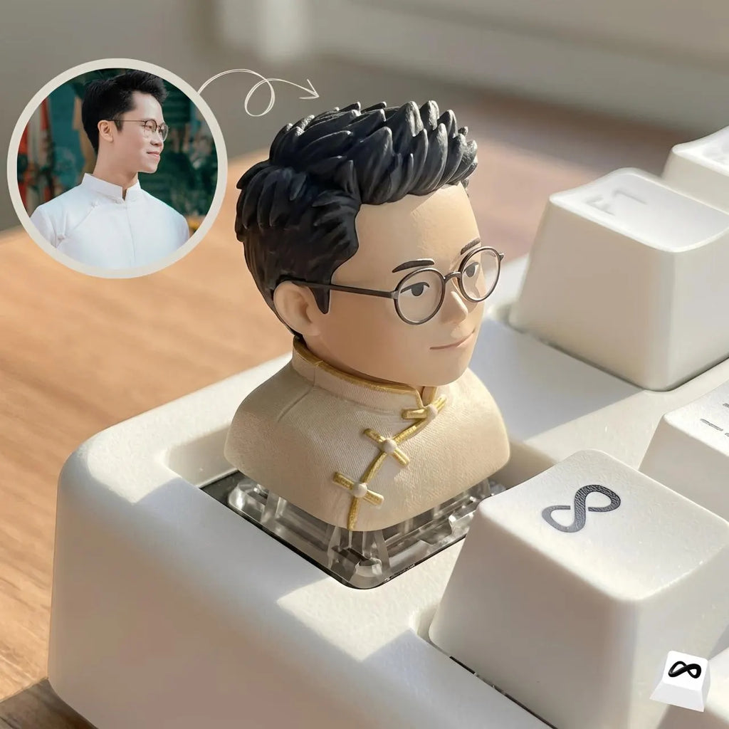 Custom Chibi Portrait Keycap