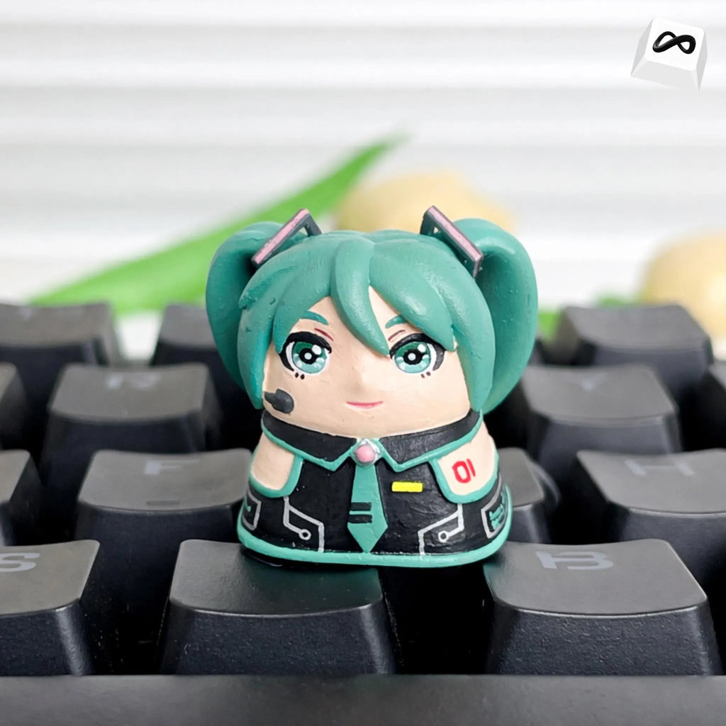Anime Girl Keycap Artisan