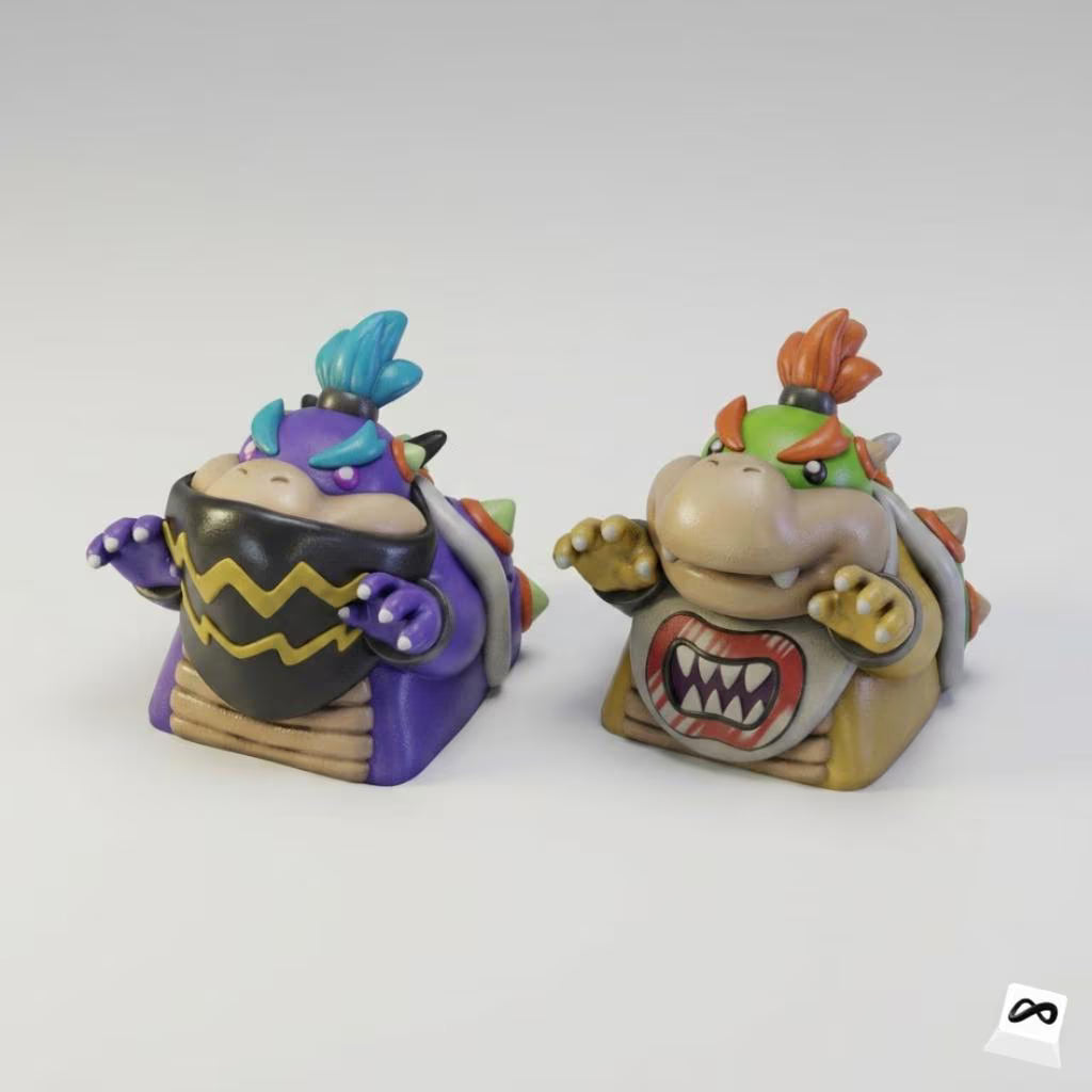 Cartoon Turtle Prince Keycap