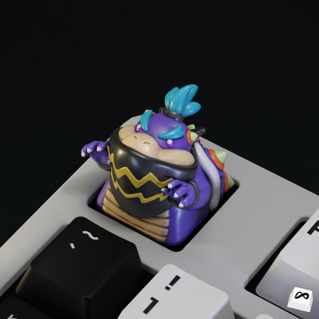 Cartoon Turtle Prince Keycap