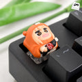 Anime-Inspired Chibi Bear Hoodie Keycap