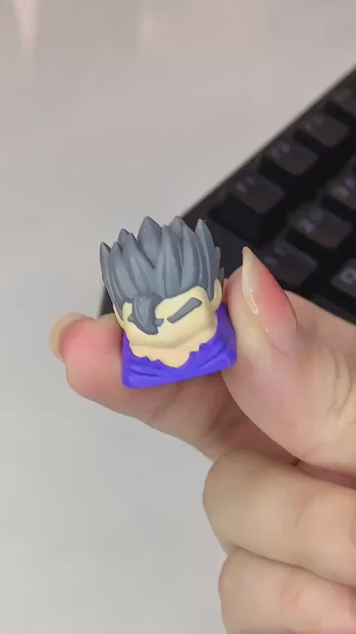 Anime Warrior Resin Keycap