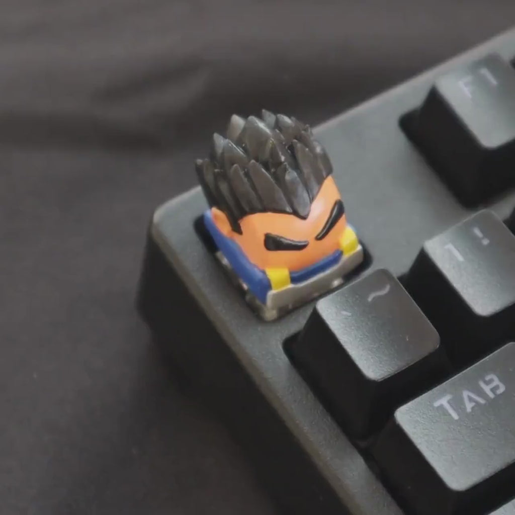 Saiyan Warrior Keycap