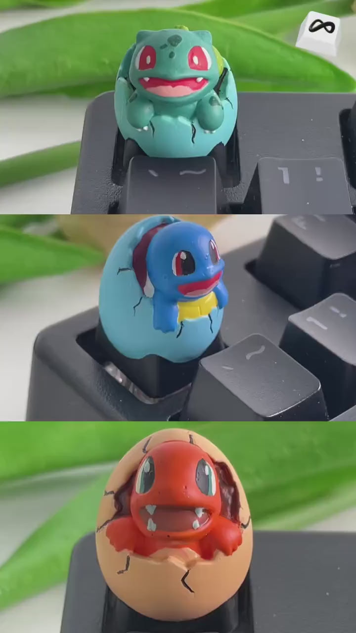 Cute Egg Hatchling Artisan Keycap