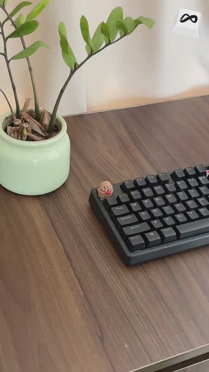 Cute Walrus Artisan Keycap