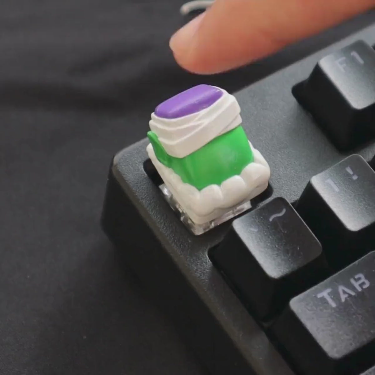 Green Warrior Keycap