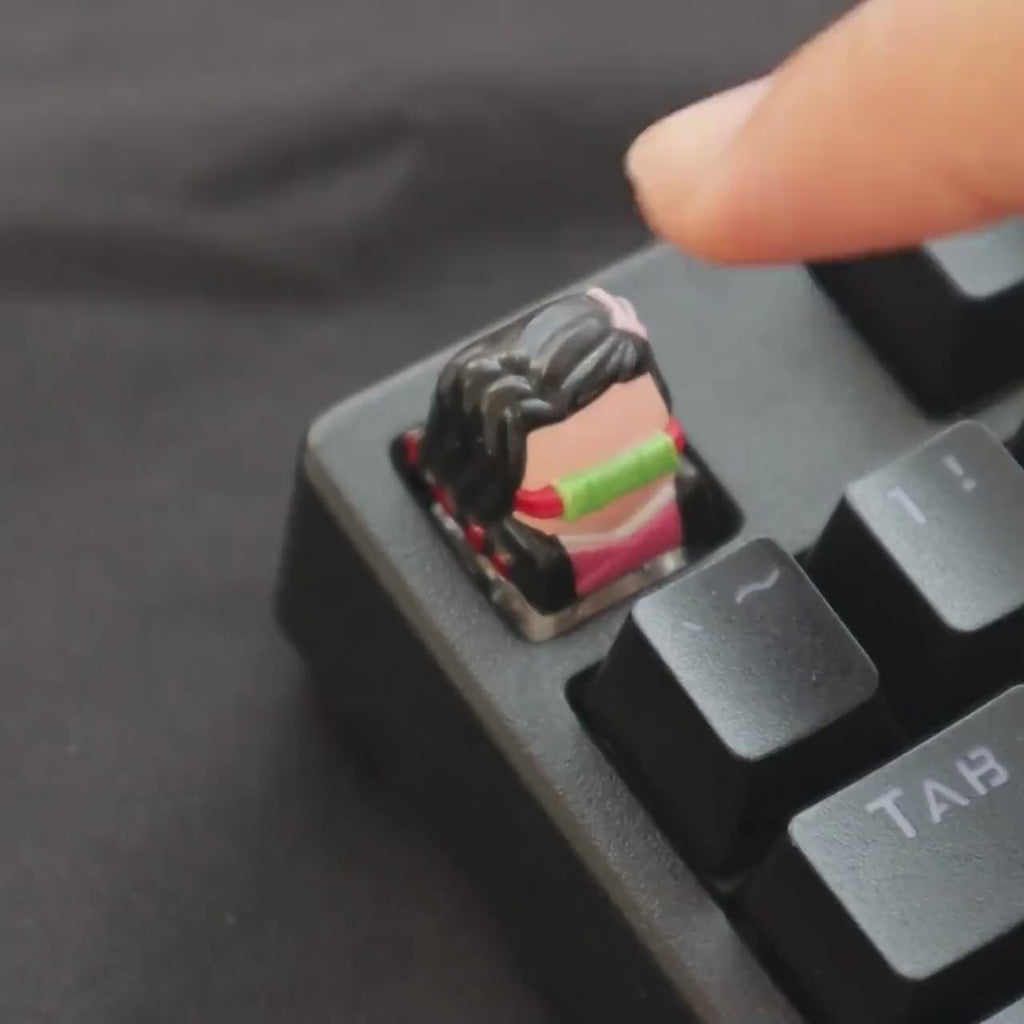 Bamboo Mouth Girl Keycap