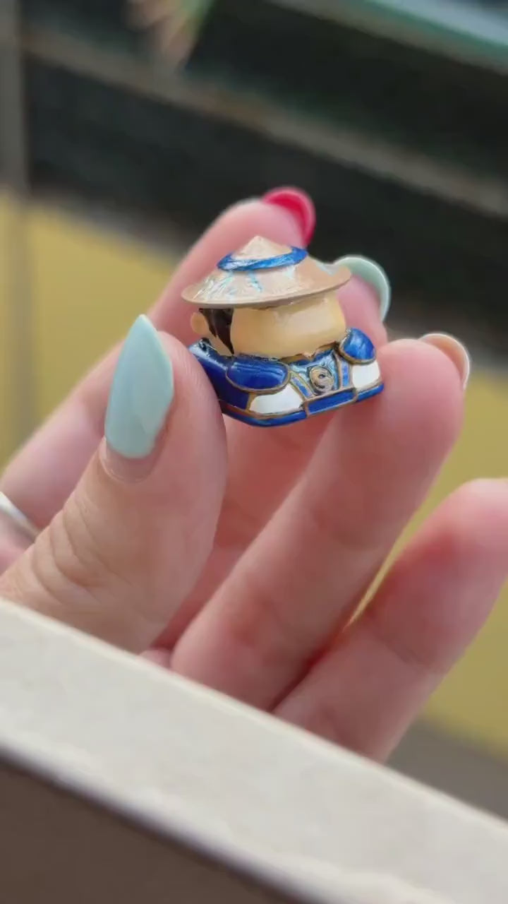 Storm Hat Thunder Monk Keycap