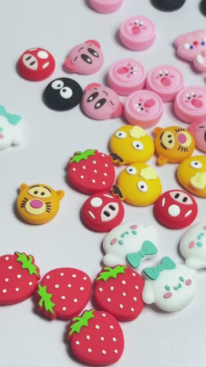 Set of 2 | Cute Nintendo Switch Thumb Grip Caps