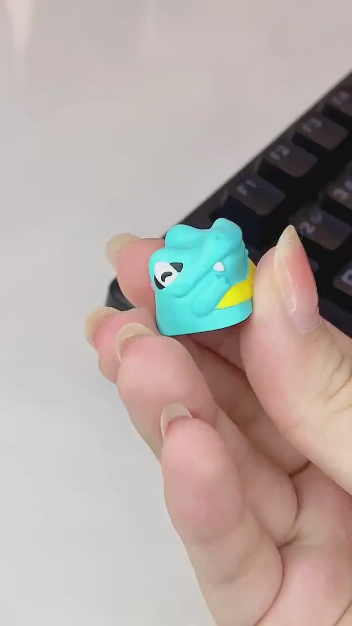 Cute Crocodile Keycap