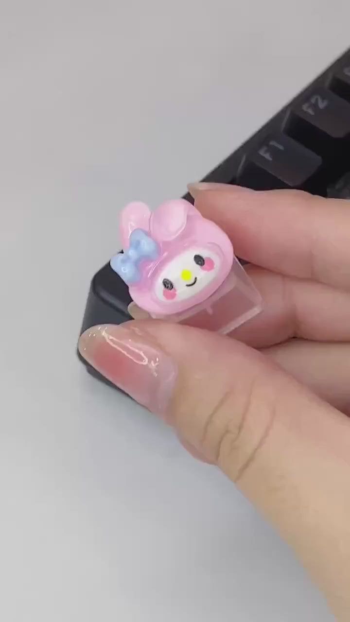 Kawaii Resin Keycap Set