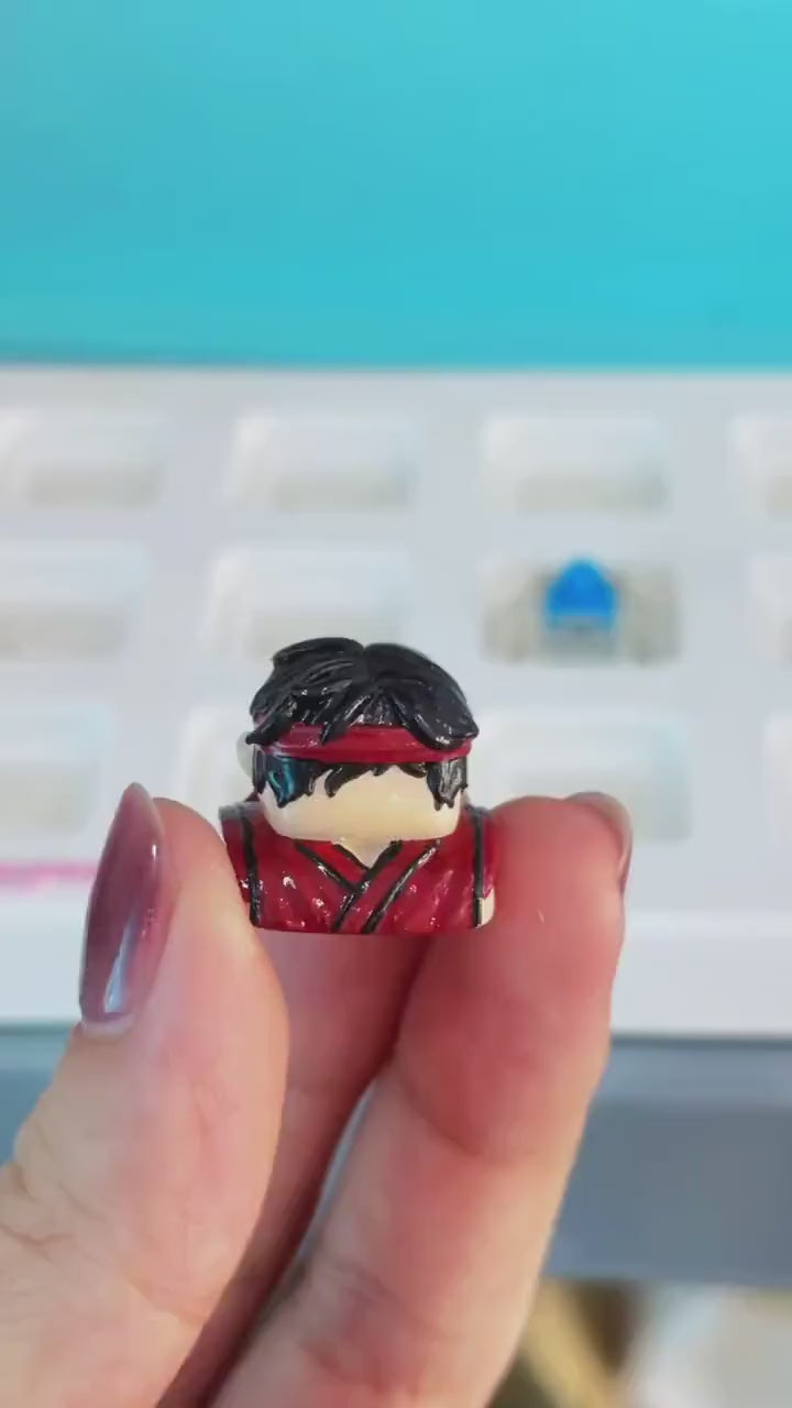 Dragon Flame Martial Artist Keycap